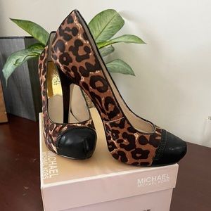 Michael by Michael Kors Cheetah Print Heels Size 8M